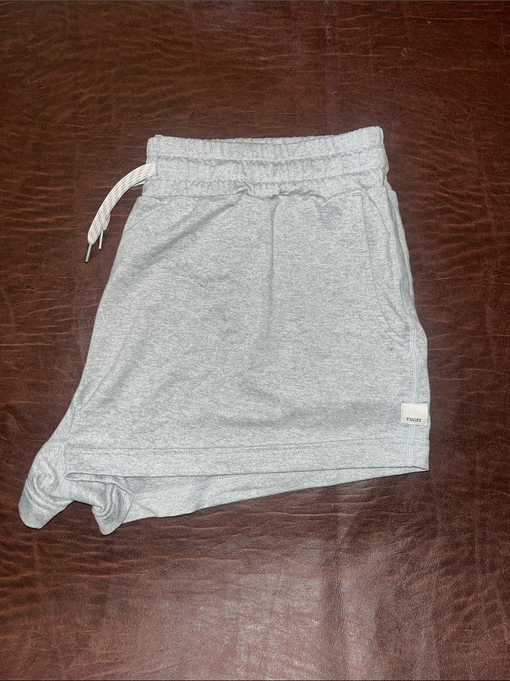 Women’s Heather Gray Athletic Drawstring Shorts